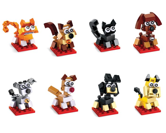 Cats & Dogs Building Block<br> Christmas Crackers - Image 2