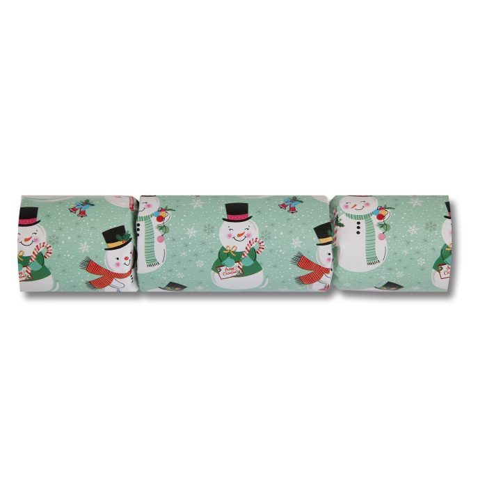 Cheerful Snowman<br> Christmas Crackers