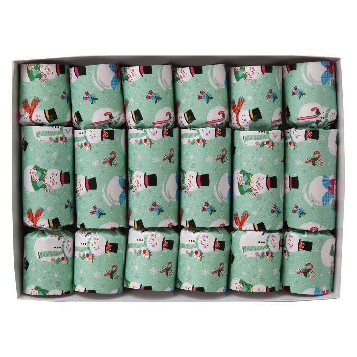 Cheerful Snowman<br> Christmas Crackers - Image 3